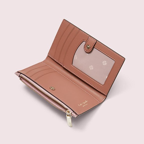 SOLD! Kate Spade  NWT Burgess Court Slim Wallet - Picture 3 of 7